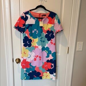 Trina Turk Colorful Floral Mini Dress